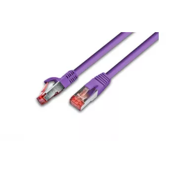 Wirewin PKW-PIMF-KAT6A 7.5 VI Cat6a S/FTP netwerk-patchkabel, 7,5 m, violet