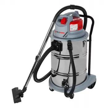 Holzmann NTS60L 230V nat- en droogzuiger 1400 W 60 L roestvrijstaal