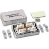 Wirewin CB KAT6 STP afgeschermde netwerkcontactdoos, 2x RJ45, opbouwmontage, grijs