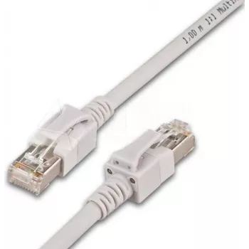Wirewin PKL-PIMF-KAT6A 1.0 Cat6a S/FTP netwerkkabel, 1 m, grijs