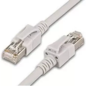 Wirewin PKL-PIMF-KAT6A 2 m Cat6a S/FTP netwerkkabel (RJ45, 10 Gbps, 500 MHz, wit) PKL-PIMF-KAT6A 2.0