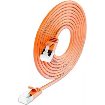 Wirewin SLIM KAT6A 10 Gigabit light patchkabel, U/FTP, Ø 3,8mm, oranje, 0,1m (PKW-LIGHT-STP-K6A 0.1 OR)