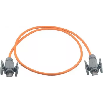 Wirewin Industrial CAT6A S/FTP PUR patchkabel, 2m, oranje, IP67 RJ45 PKW-I2-SF-K6A-PUR 2.0 OR