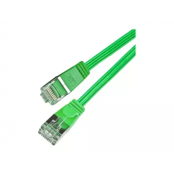 Wirewin SLIM S6 15 GN - Cat.6 SLIM patchkabel, STP(PIMF), 15 m, groen PKW-STP-SLIM-KAT6 15.0 GN