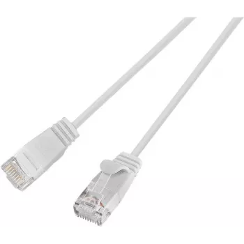 Wirewin Cat.6 Slim-Light patchkabel, U/UTP, 0,15m, wit PKW-LIGHT-K6 0.15 WS