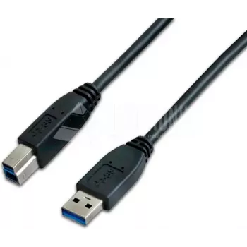 Wirewin USB 3.0 A-B kabel 5 m zwart USB 3.0 A-B MM 5.0 SW