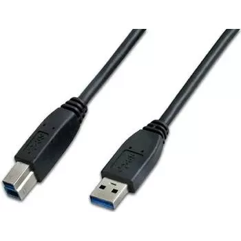 Wirewin USB 3.0 A-B kabel 5 m zwart USB 3.0 A-B MM 5.0 SW