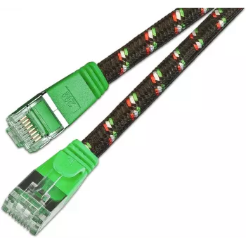 Wirewin Cat.6 SLIM-Tough patchkabel F/FTP 0,25m groen PKW-TOUGH-STP-K6 0.25 GN