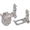 Wirewin DIN-railadapter voor keystone-busmontage, metalen keystone-systeem (WKS DIN RAIL HOLDER 1)