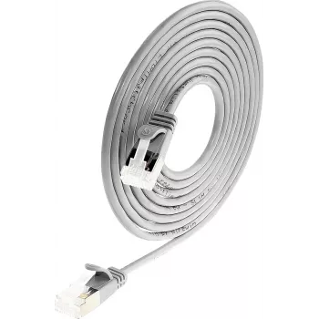 Wirewin Cat 6a U/FTP Slim patchkabel, grijs, 7,0 m PKW-LIGHT-STP-K6A 7.0