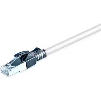 Wirewin PKW-SL-SFTP-KAT6A 1.0 SW Cat6a S/FTP netwerk-patchkabel, 1 m, grijs