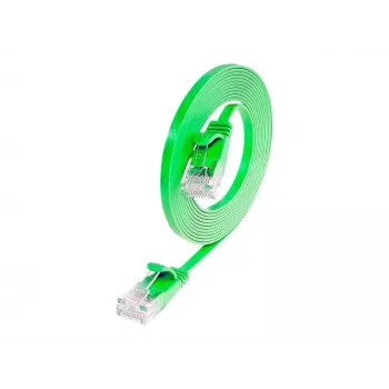 Wirewin Cat.6 slim patchkabel U/UTP 10 m groen PKW-SLIM-KAT6 10.0 GN