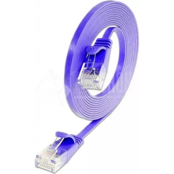 Wirewin SLIM Cat6 U/UTP netwerk-patchkabel, violet, 15 m PKW-SLIM-KAT6 15.0 VT