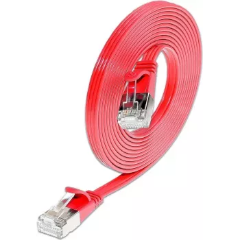 Wirewin Triotronik 0,15m Cat6 U/FTP Slim Ethernet-patchkabel, rood PKW-STP-SLIM-KAT6 0.15 RT
