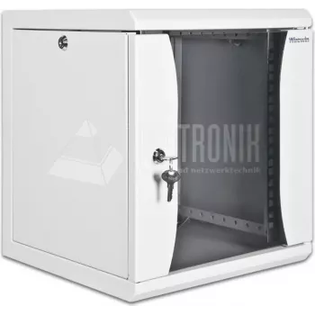 Wirewin 10-inch wandbehuizing, uit één stuk, grijs RAL 7035, 6U (WCAB 10 320X300X6U)