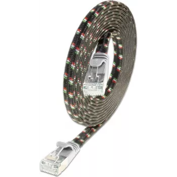 Wirewin Cat.6 SLIM-Tough F/FTP-patchkabel, 10 m, grijs PKW-TOUGH-STP-K6 10.0