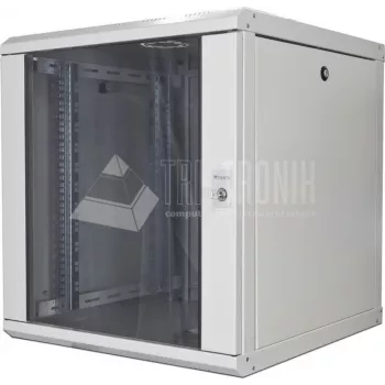 Wirewin 19-inch wandbehuizing, eendelig, 600x600mm, afneembare zijwanden (WCAB 600X600X12U)