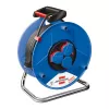 Brennenstuhl Garant 25 m kabelhaspel met 4 Schuko-stopcontacten, thermische beveiliging, IP20, zwart