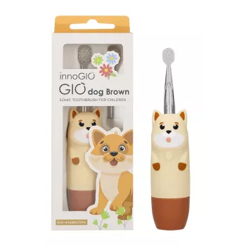 InnoGIO GIOdog 2+ GIO-452BROWN sonische tandenborstel, bruin