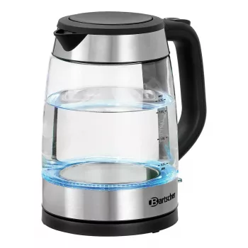 Bartscher 200096 glazen kan elektrische waterkoker 1,7L 2200W zilver