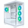 MONTECH TG3 Pc-behuizing, gehard glas x2, wit