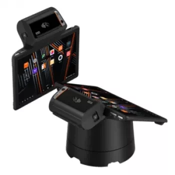 SUNMI V3 Mix POS-terminal 10,1", Android 13, 4 GB RAM 32 GB, 4G, NFC, 80 mm printer, vingerafdruklezer, 2D-scanner, zwart