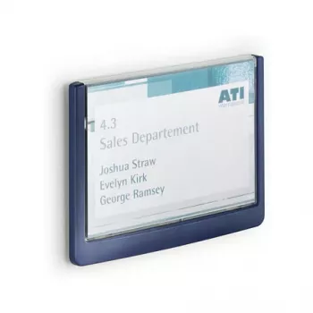 DURABLE CLICK SIGN Deurbordje 149 x 105,5 mm, donkerblauw, 486107