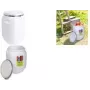 EDA 50L wit kunststof opslagvat met deksel 010559 NA