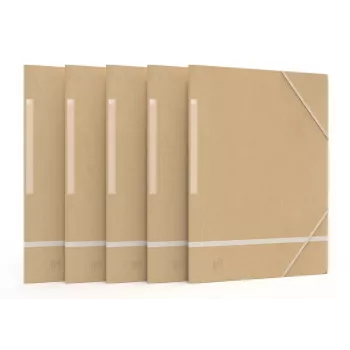 Oxford TOUAREG hoekelastiekmap A4+ beige 450 g/m² TCF recyclebaar (1 stuk) 400081545