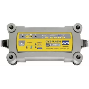 GYS Flash Heritage 6A 6V/12V automatische acculader 029538