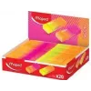 Maped NEON kunststof gum display, 20 stuks, neonoranje & neonroze, stofarm, ftalaatvrij, PVC-vrij 121901