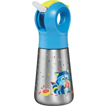 Maped PICNIK isoleerfles wasbeer, 350 ml roestvrij staal met rietje 873001