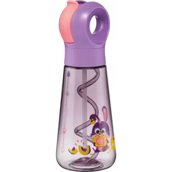 Maped PICNIK Rabbit drinkfles 0,5L lila met rietje 873102