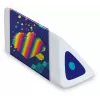 Maped Pyramide PIXEL PARTY kunststof gum, wit, ftalaat- & PVC-vrij, driehoekige doorsnede, 24er-displaydoos 119523