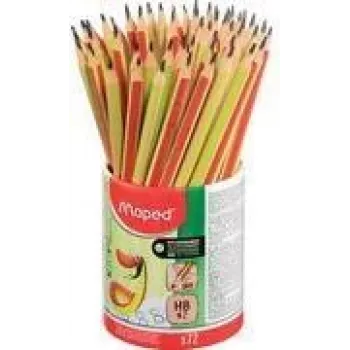 Maped KIDY Learn Driehoekig HB-leerpotlood, 2,2 mm, koker van 72 stuks (854601)