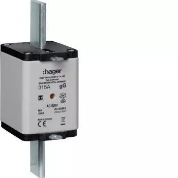 HAGER LNH2315MK NH-zekeringinzet 315A 500V gG maat NH2