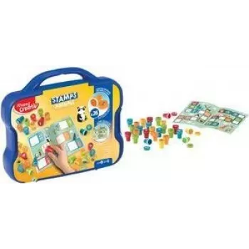 Maped Creativ diermotief stempelset, zelfinktend, 15 stempels, kunststof etui 907090