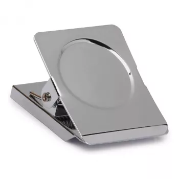 MAUL papierklem met magneet, 40 mm, zilver, robuust staal met sterke veer 2194096