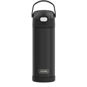 THERMOS FUNTAINER isoleerfles 0,47 L roestvrij staal met uitklapbaar hengsel 4115.384.047