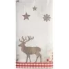 PAPSTAR kersttafelkleed X-Mas Deer, stofachtig, Airlaid, 120 x 180 cm, 1 stuk (37225)