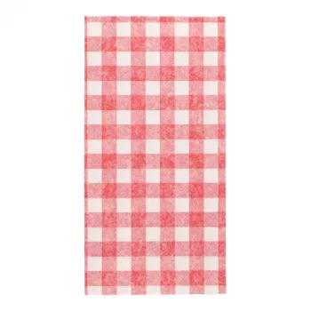 PAPSTAR Royal Collection Vichy-ruit bistro-servetten, tissue, 1/8 vouw, 4-laags, 400 x 400 mm, enkel servet 37380