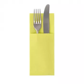 PAPSTAR Royal Collection servetbeurs, limoengroen, premium-tissue, 40 x 40 cm, 1/8-vouw, 50 stuks 37333