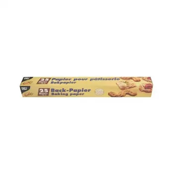 Papstar 14152 Rol bakpapier, 38 cm x 25 m, bruin