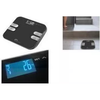 Little Balance Body Wave digitale lichaamsanalyseweegschaal, zwart (LB 8210)