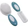 Olympia H+H baby haarborstel- en kammenset BS 868, natuurharen, extra zacht, wit, 98374