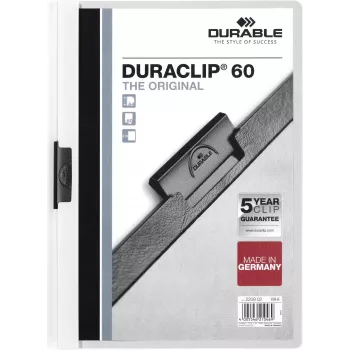 DURABLE DURACLIP 60 A4 klemhechter zwart (25-pack) 220902