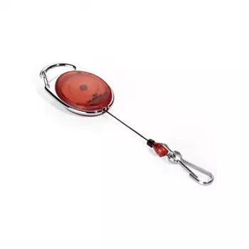 DURABLE Jojo STYLE Badgehouder met veerhaak 832703, rood
