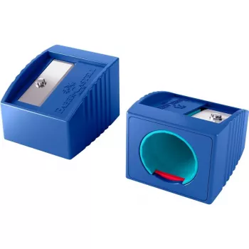 Faber-Castell Grippy blauw puntenslijper (181780)