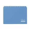 DURABLE A5 register 5-delig A-Z reliëf polypropyleen transparant 365006