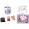 HEYDA eenhoorn motiefstempelset, 15 clear stempels in ronde doos 204888439